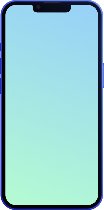 Praxis-Website im iPhone-Mockup iPhone-Mockup mit dem Screenshot einer Praxis-Website
